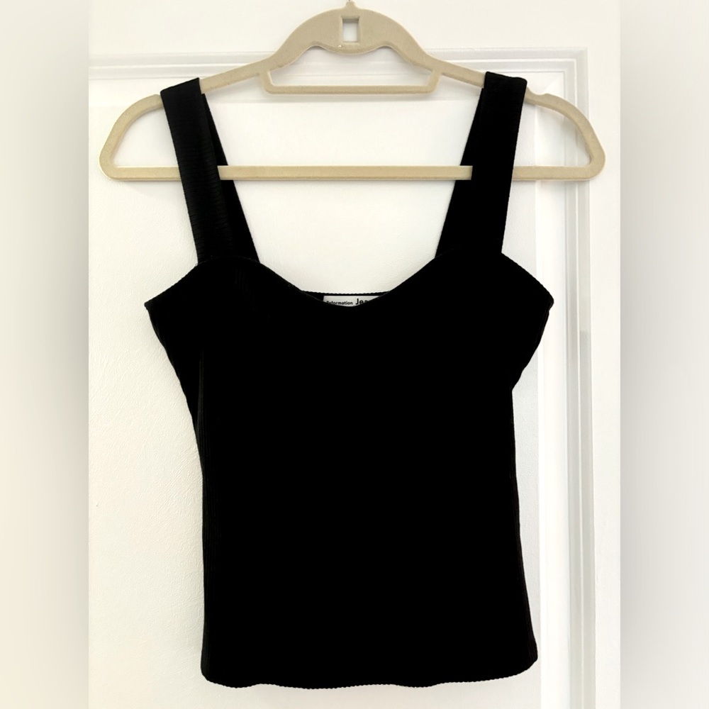 Reformation Medium Black Tank Top